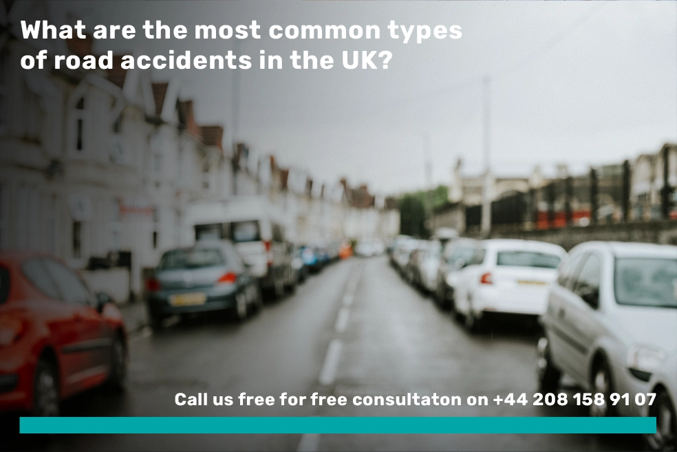 Row of houses with cars parked in front, depicting residential street parking.